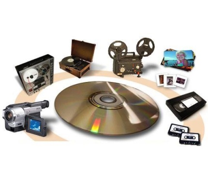Transfer and transfer VHS movies to DVD and USB